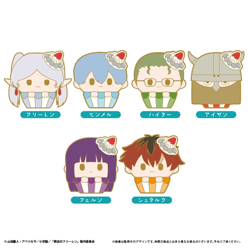 (1BOX=6)(Goods - Pin Badge) Frieren: Beyond Journey's End Cupcake Tapi Pins