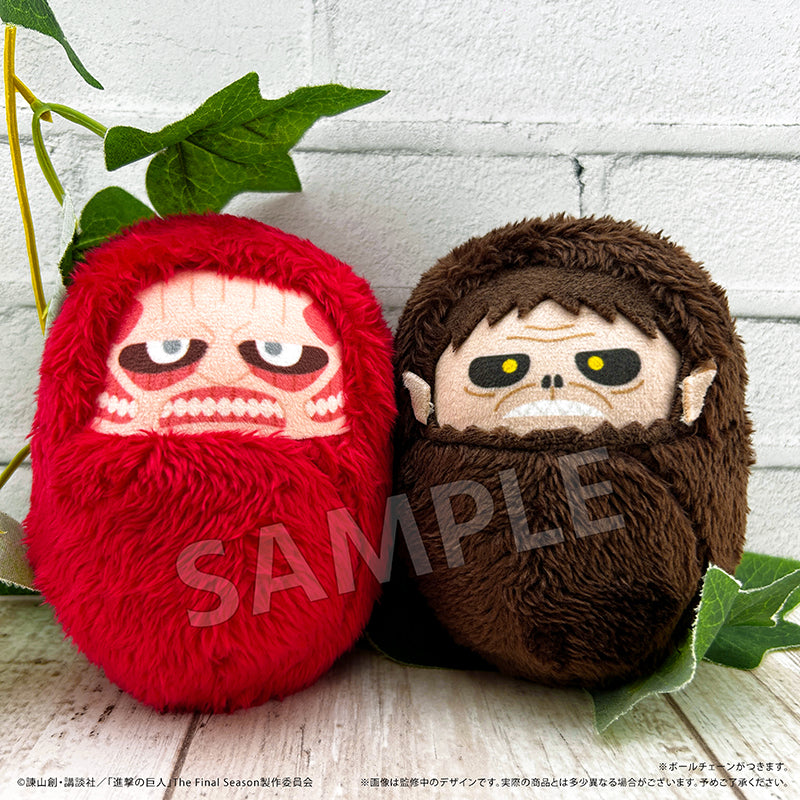 (Goods - Plush) Attack on Titan Kurumitapinui Titan Ver. Beast Titan