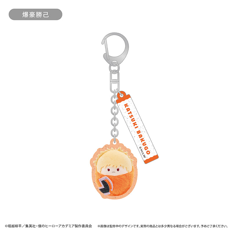 (1BOX=8)(Goods - Keychain) My Hero Academia KurumitapinuiKeychain Vol. 1