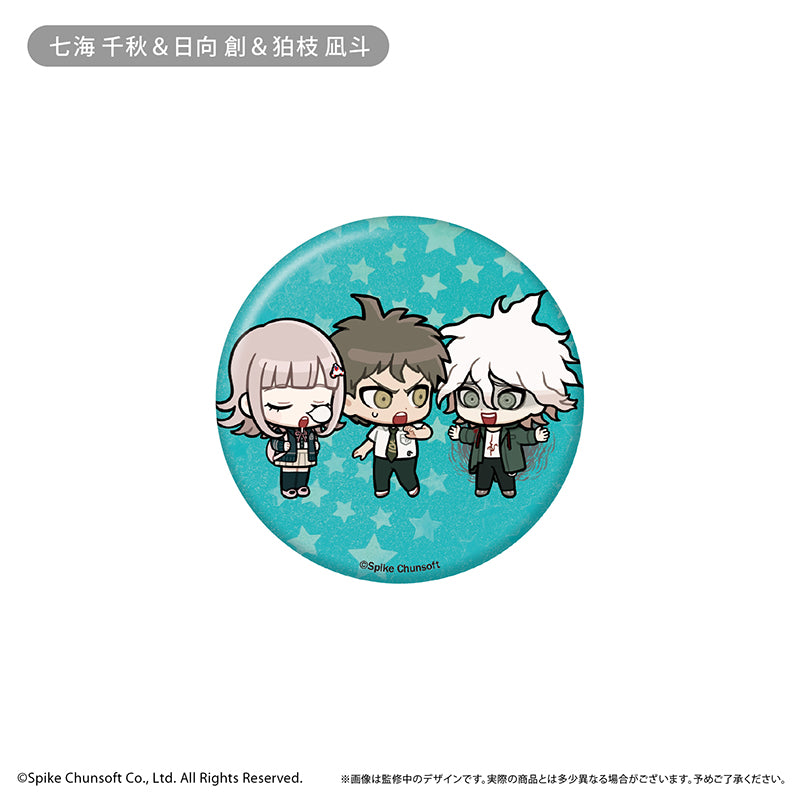 (1BOX=9)(Goods - Badge) Danganronpa 1, 2 Reload Waiwai Button Badge