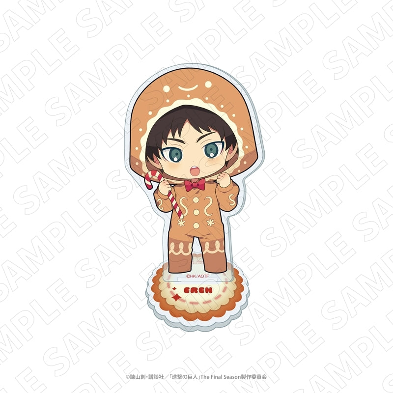 (Goods - Acrylic Stand) Attack on Titan 3 o'clock Attack on Titan Chibi BIG Acrylic Stand (Eren)