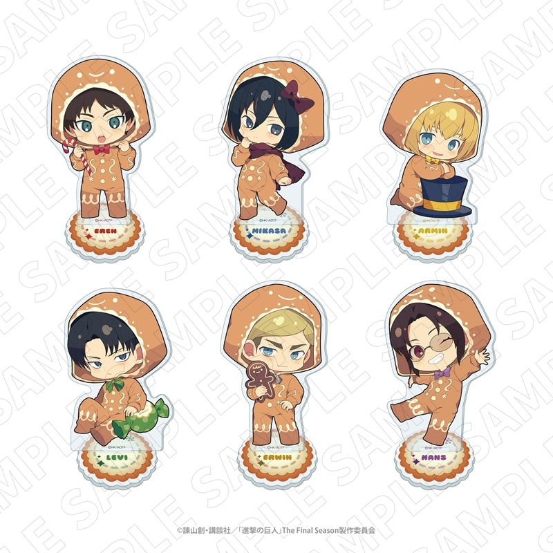 (Goods - Acrylic Stand) Attack on Titan 3 o'clock Attack on Titan Chibi BIG Acrylic Stand (Levi)