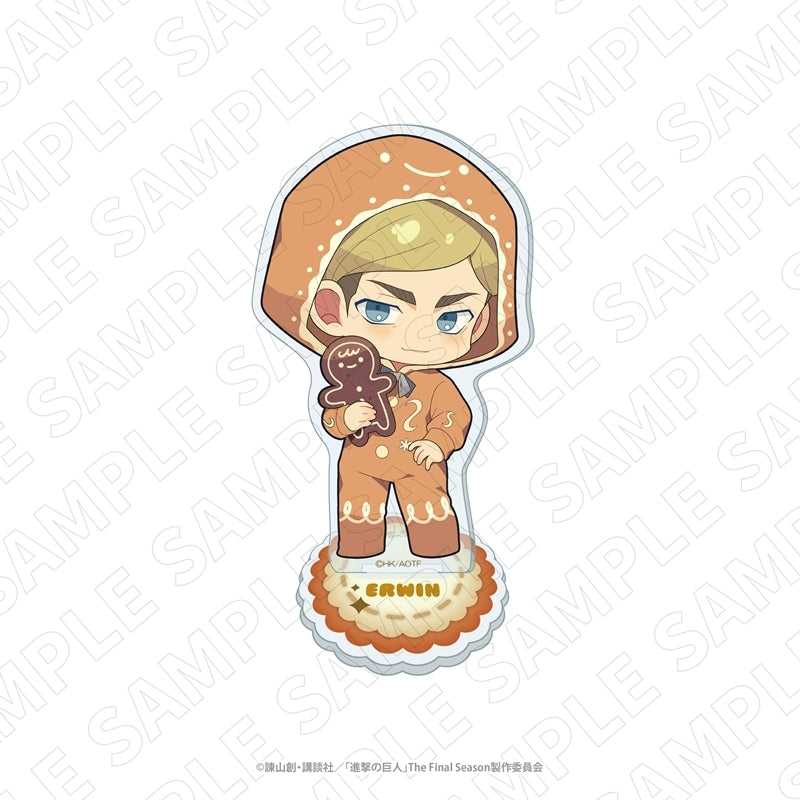 (Goods - Acrylic Stand) Attack on Titan 3 o'clock Attack on Titan Chibi BIG Acrylic Stand (Erwin)