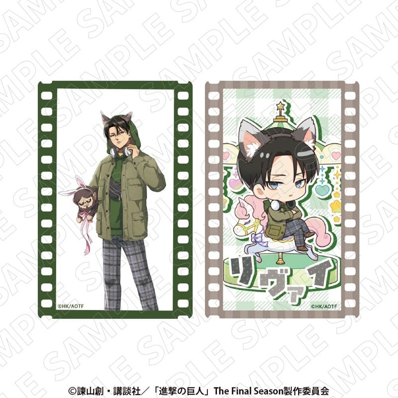 (Goods - Card) Attack on Titan Clear Card Set (Levi)