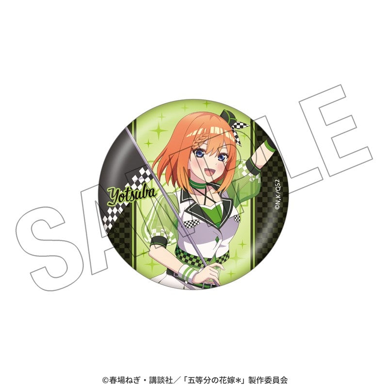 (1BOX=10)(Goods - Badge) The Quintessential Quintuplets* Trading Button Badge (10 Types Total) <Race Ambassador Style>