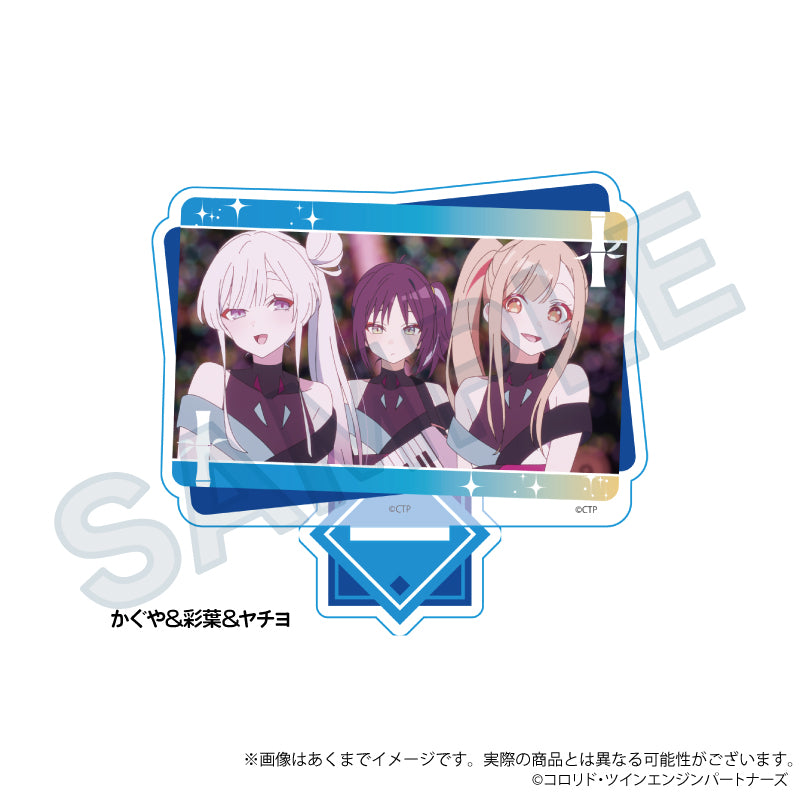 (Goods - Acrylic Stand) Cosmic Princess Kaguya! Anime Still Acrylic Stand Kaguya & Iroha & Yachiyo