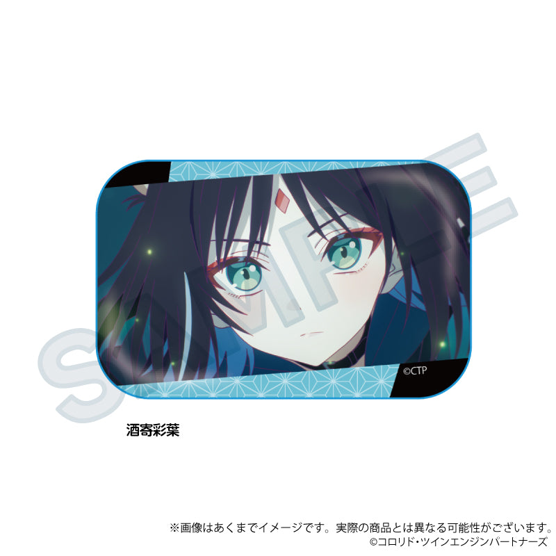 (Goods - Badge) Cosmic Princess Kaguya! Anime Still Square Button Badge Iroha Sakayori