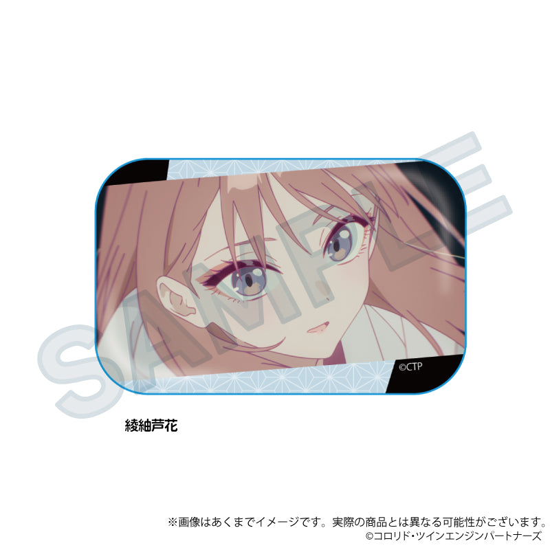 (Goods - Badge) Cosmic Princess Kaguya! Anime Still Square Button Badge Roka Ayatsumugi