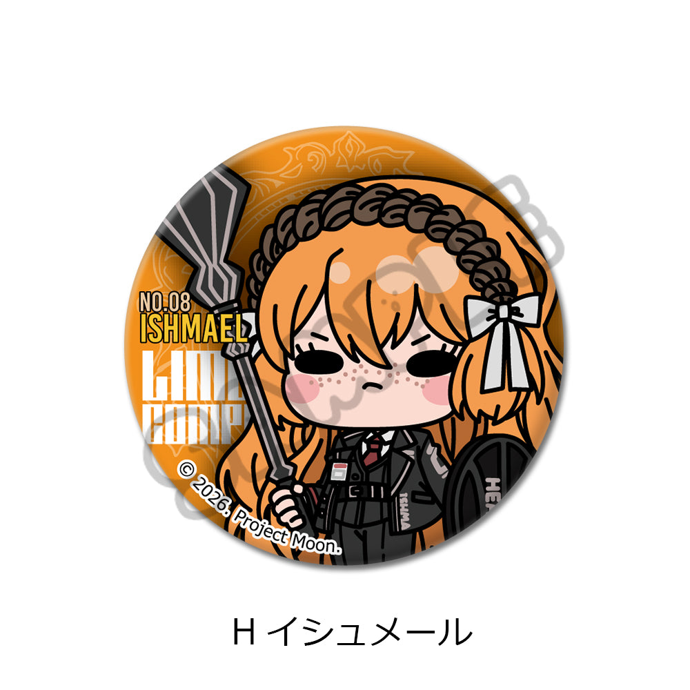 (Goods - Badge) Limbus Company Round-shaped Button Badge (57mm) H (Ishmael)