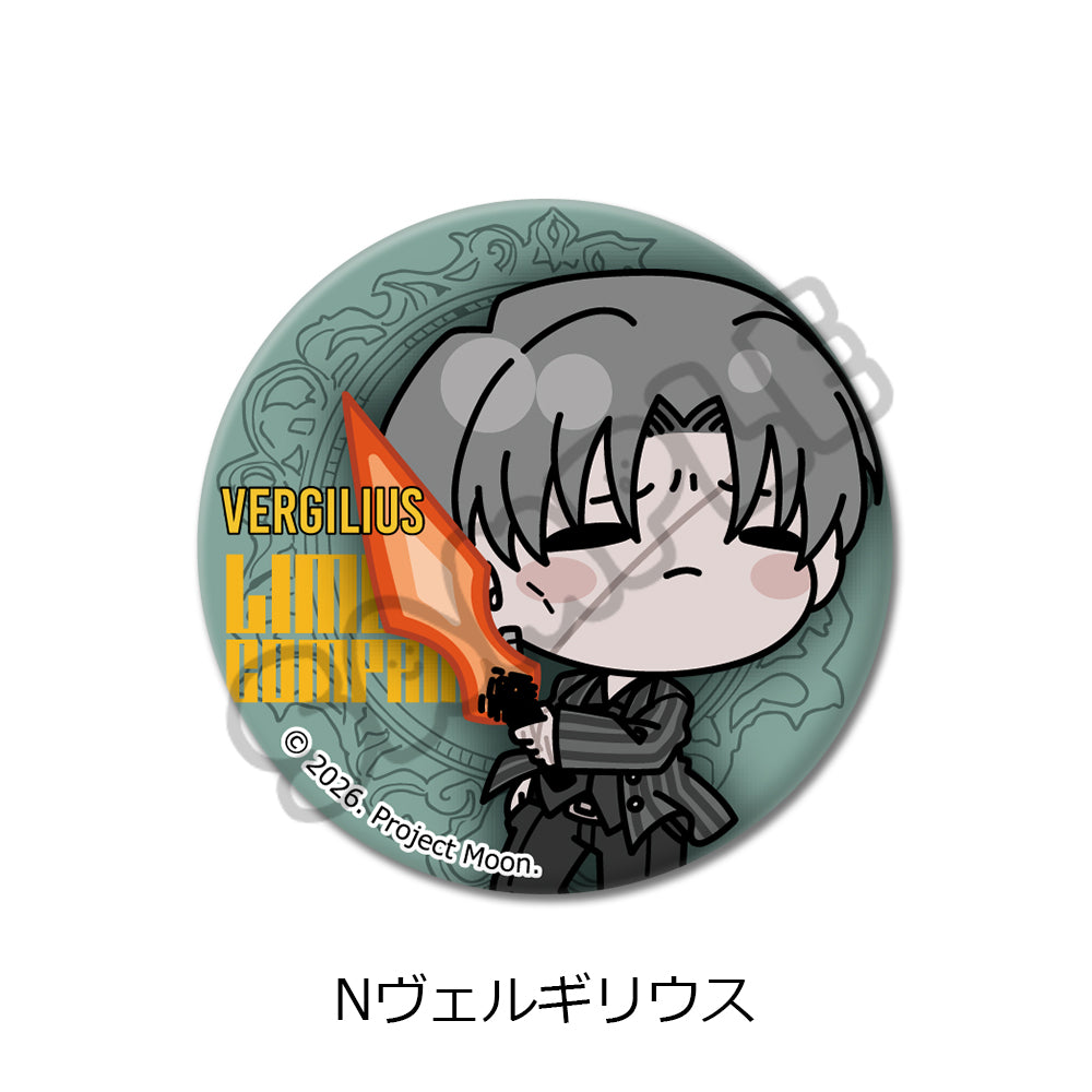 (Goods - Badge) Limbus Company Round-shaped Button Badge (57mm) N (Vergilius)