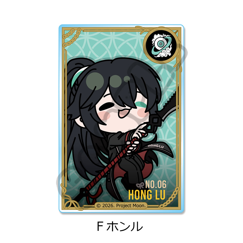 (Goods - Card) Limbus Company Clear Card F (Hong Lu)