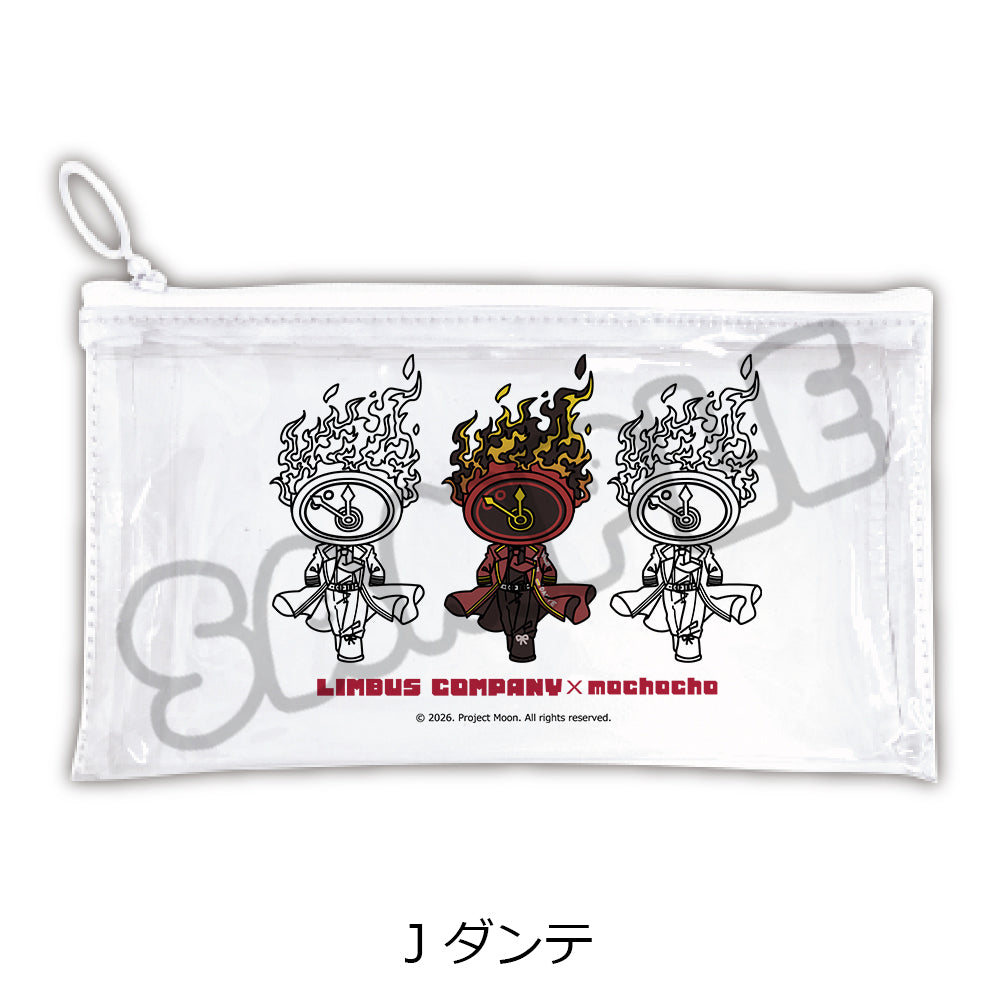 (Goods - Pouch) Limbus Company Flat Clear Pouch J (Dante)