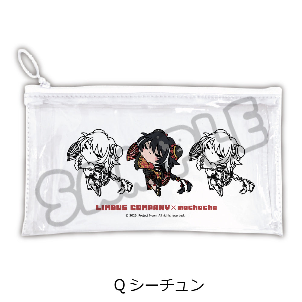 (Goods - Pouch) Limbus Company Flat Clear Pouch Q (Xichun)