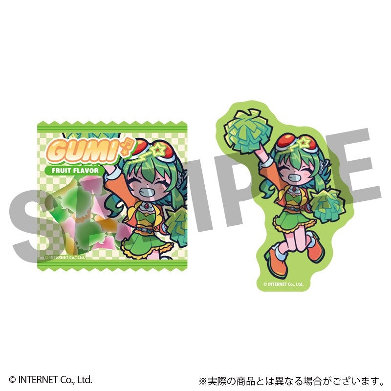 (1BOX=6)(Goods - Sticker) VOCALOID GUMI Trading Fure Friends Sticker