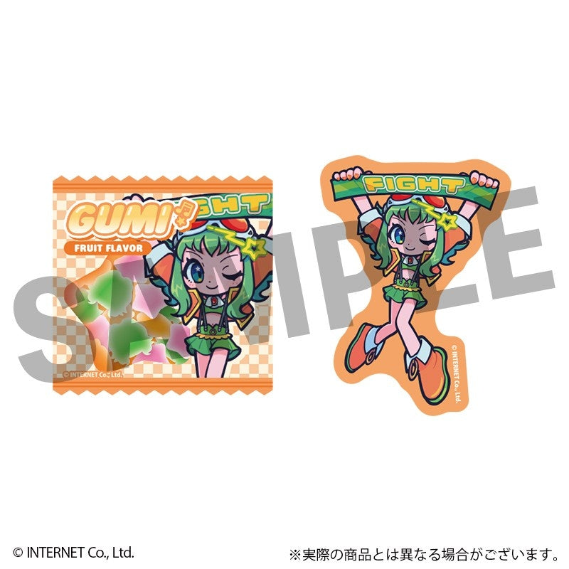 (1BOX=6)(Goods - Sticker) VOCALOID GUMI Trading Fure Friends Sticker