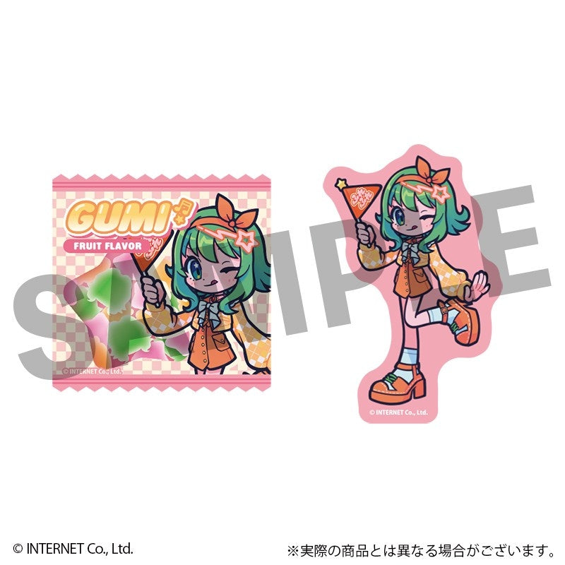 (1BOX=6)(Goods - Sticker) VOCALOID GUMI Trading Fure Friends Sticker