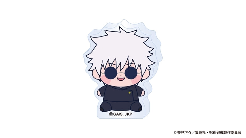 (Goods - Ornament) Anime "Jujutsu Kaisen" 5th Anniv. Hidden Inventory/ Premature Death Arc Mocchibi Acrylic Block Satoru Satoru Gojo High School (Hidden Inventory/ Premature Death Arc)