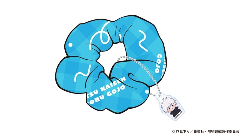 (Goods - Hair Tie) Anime "Jujutsu Kaisen" 5th Anniv. Mocchibi Hair Tie w/Charm Satoru Gojo