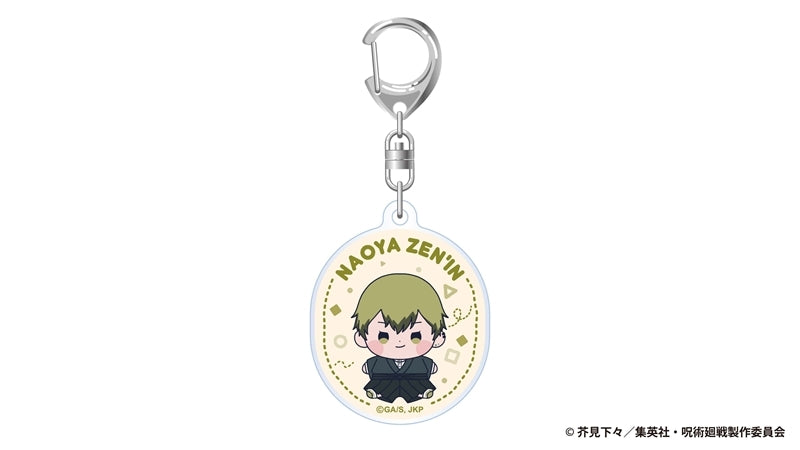 (Goods - Keychain) Jujutsu Kaisen Culling Game Mocchibi Acrylic Keychain Naoya Zenin