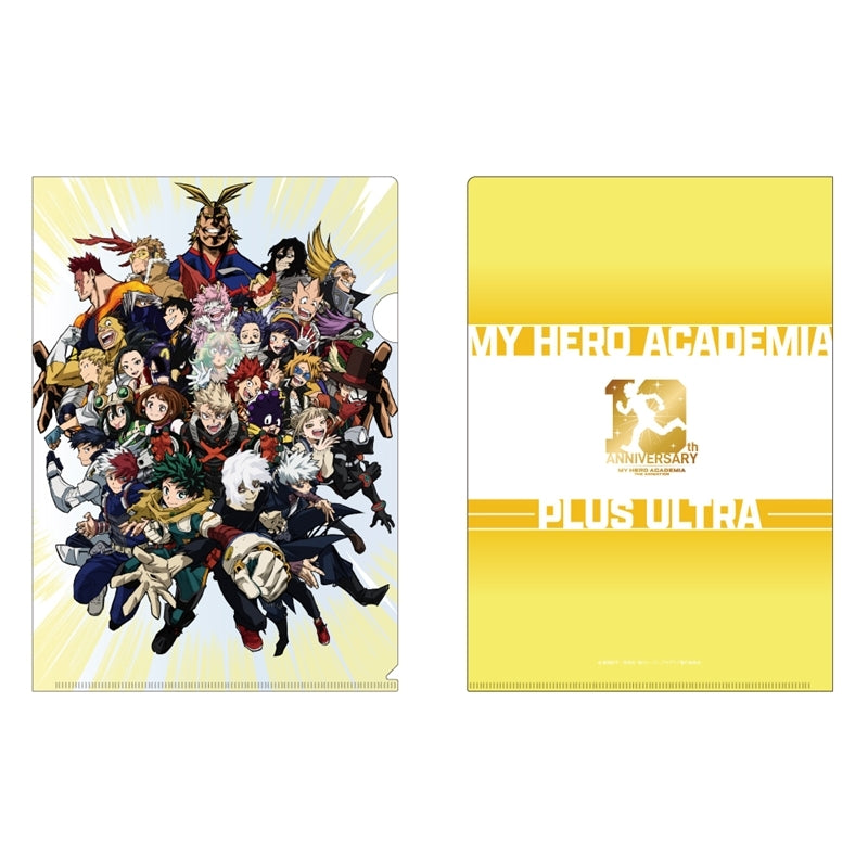 (Goods - Clear File) My Hero Academia TV Anime 10th Anniversary Key Visual Clear File