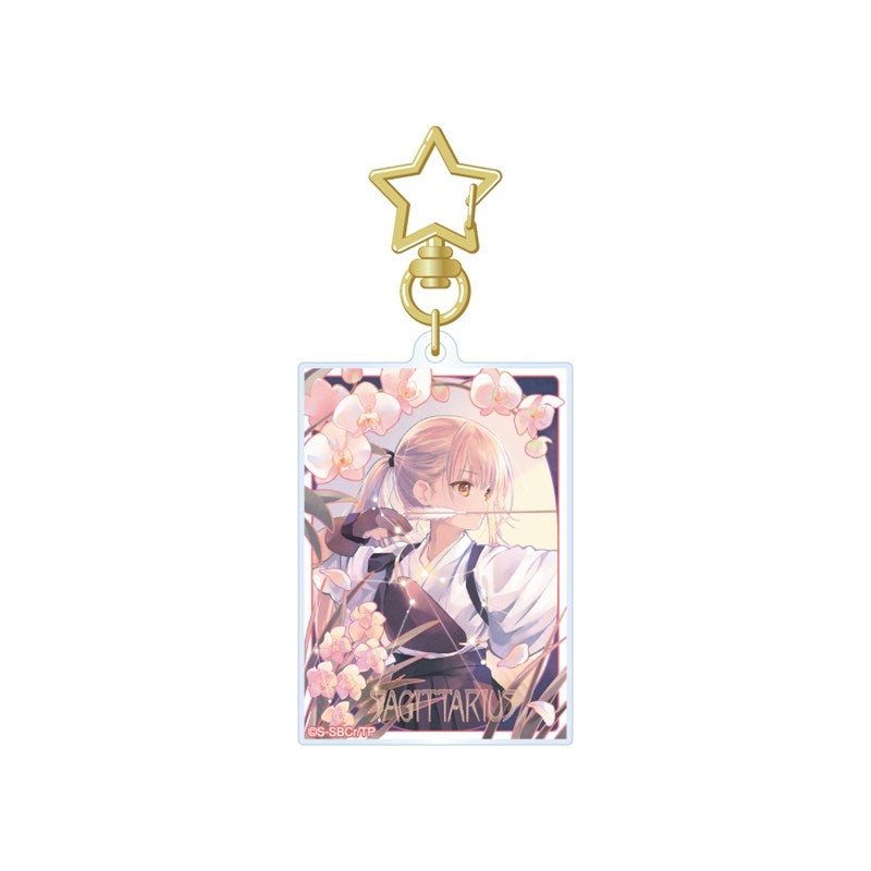 (Goods - Keychain) The Angel Next Door Spoils Me Rotten 2 Acrylic Keychain 12 Zodiac Visual (Sagittarius)