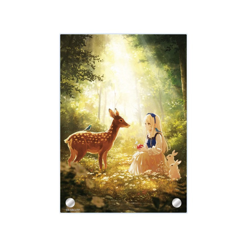 (Goods - Ornament) The Angel Next Door Spoils Me Rotten 2 Acrylic Panel Princess Visual (Snow White)