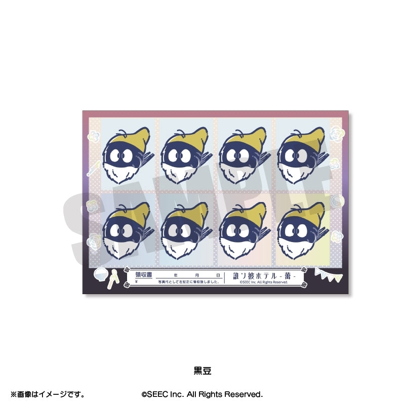 (Goods - Sticker) TASOKARE HOTEL Retro Pop ID Photo Style Sticker Kuromame