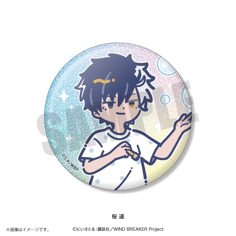 (1BOX=10)(Goods - Badge) TV Anime WIND BREAKER Retro Pop Vol. 4 Kirakira Button Badge (10 Types Total)