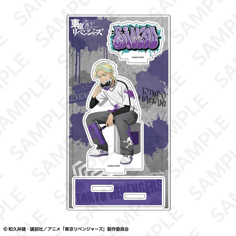 (Goods - Acrylic Stand) TV Anime Tokyo Revengers Acrylic Stand w/Frame Graffiti ver. Rindo