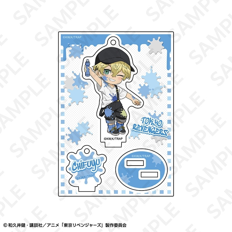 (Goods - Keychain) TV Anime Tokyo Revengers Acrylic Stand Keychain Graffiti ver. Chifuyu Matsuno