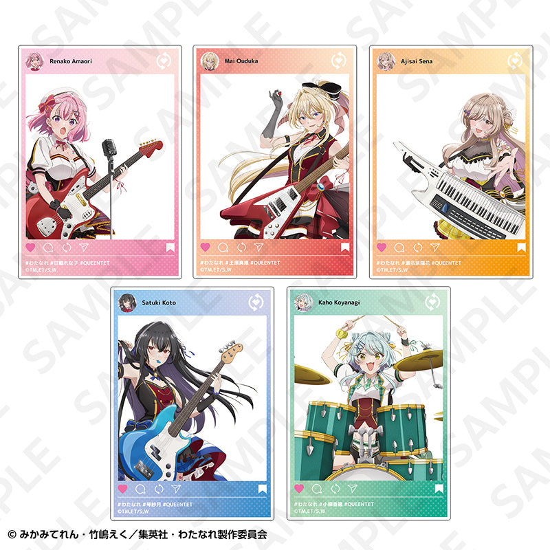 (1BOX=5)(Goods - Card) There's No Freaking Way I'll be Your Lover! Unless... Trading Acrylic Card Band ver.