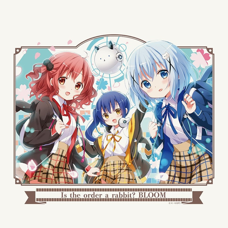 (Goods - Bag) Is the Order a Rabbit? BLOOM Tote Bag (Chino & Maya & Megu/Clockwork Rabbit)