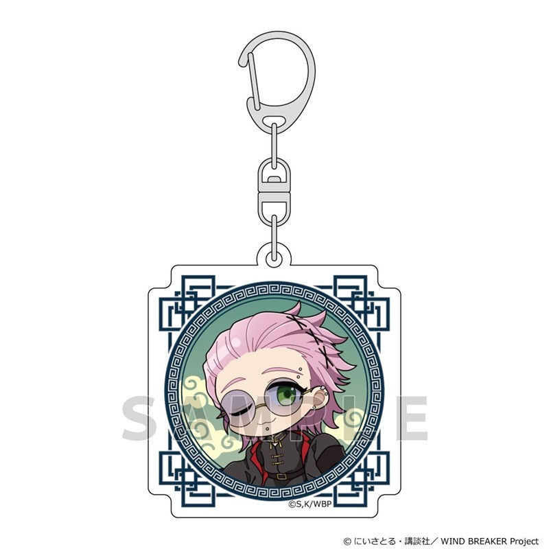 (Goods - Keychain) WIND BREAKER Acrylic Keychain (Mitsuki Kiryu/"Formal China")
