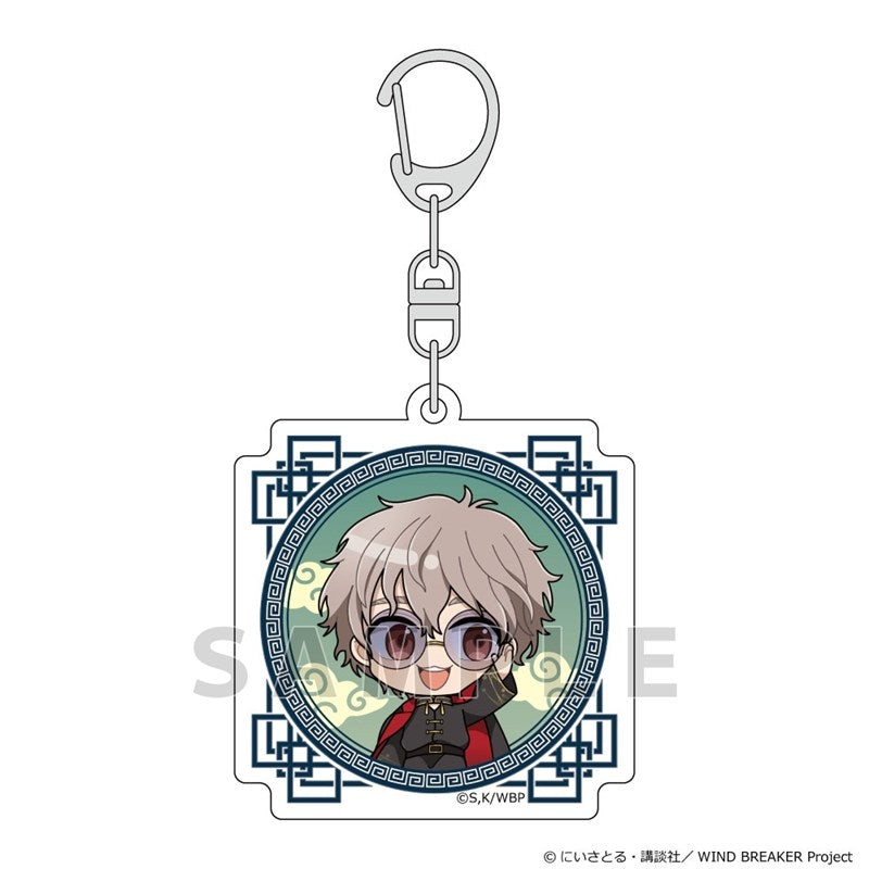 (Goods - Keychain) WIND BREAKER Acrylic Keychain (Choji Tomiyama/"Formal China")