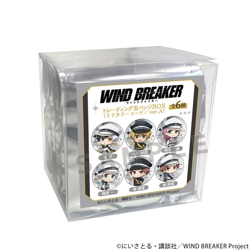 (1BOX=6)(Goods - Badge) WIND BREAKER Trading Button Badge (Camo Co-ord/ver. A)