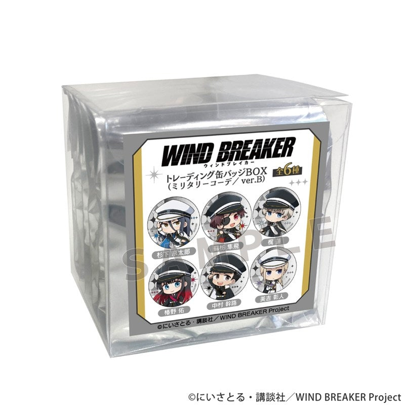 (1BOX=6)(Goods - Badge) WIND BREAKER Trading Button Badge (Camo Co-ord/ver. B)