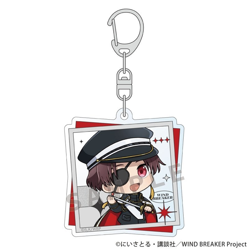 (Goods - Keychain) WIND BREAKER Acrylic Keychain (Hayato Suo/Camo Co-ord)