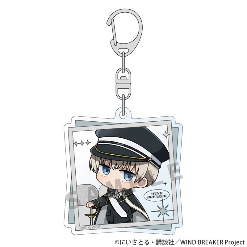 (Goods - Keychain) WIND BREAKER Acrylic Keychain (Ren Kaji/Camo Co-ord)