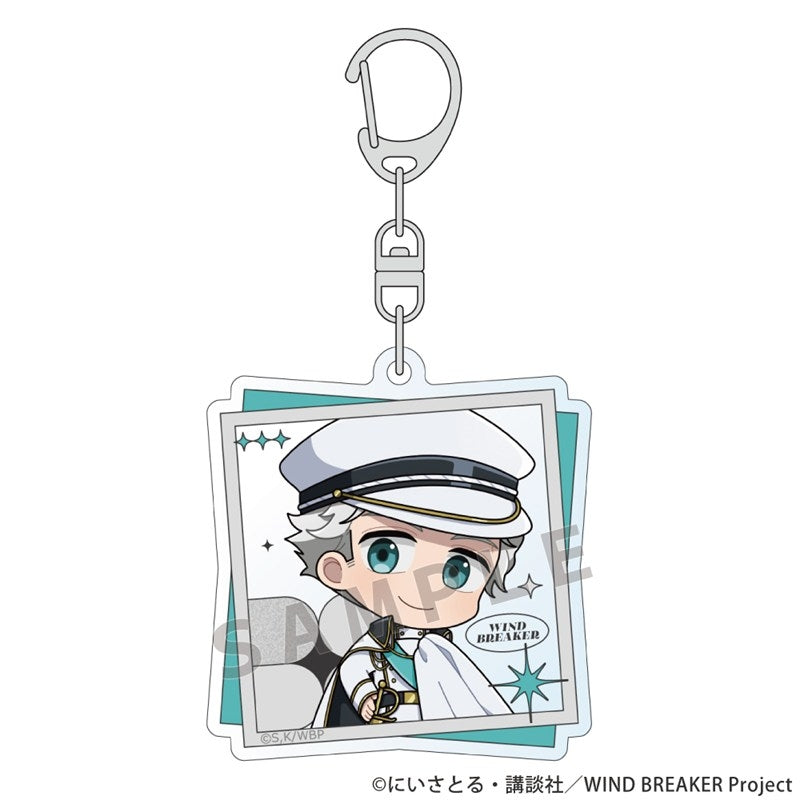 (Goods - Keychain) WIND BREAKER Acrylic Keychain (Hajime Umemiya/Camo Co-ord)