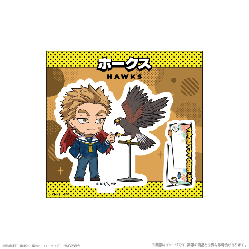 (Goods - Acrylic Stand) My Hero Academia Chibi Acrylic Stand_Hawks Together with Sea Creatures PLUS ULTRA