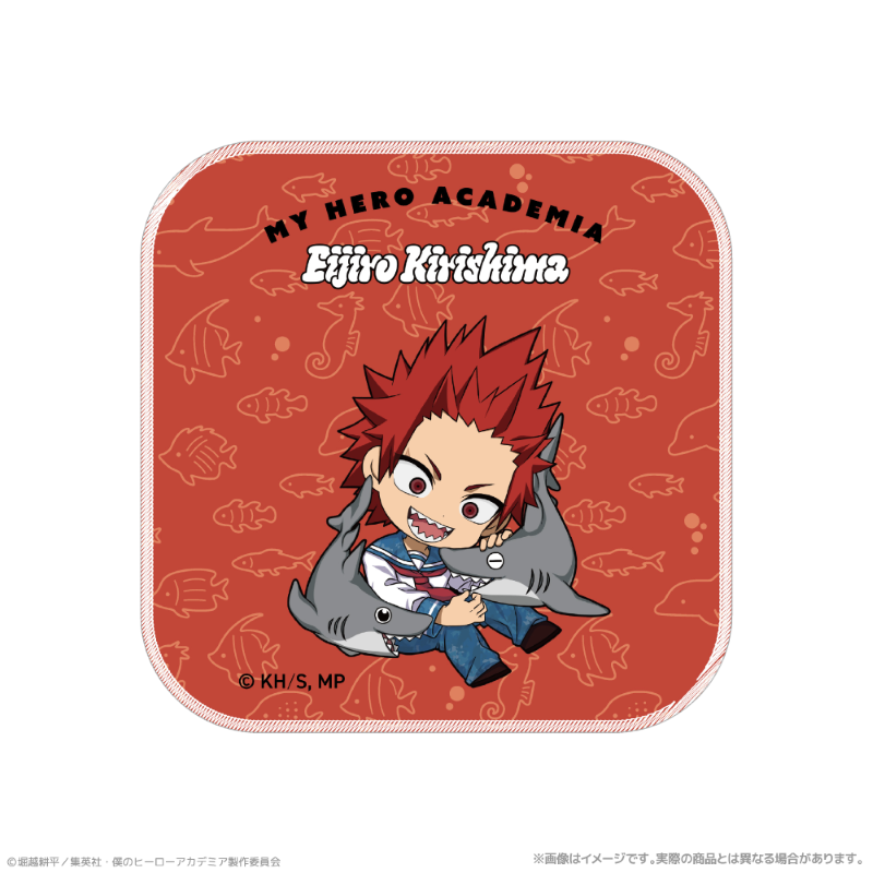 (Goods - Towel) My Hero Academia Hand Towel_Eijiro Kirishima Together with Sea Creatures PLUS ULTRA