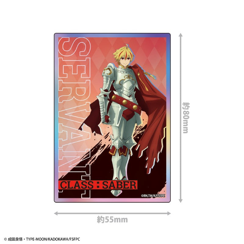 (1BOX=7)(Goods - Card) Fate/strange Fake Trading Iridescent Acrylic Card (7 Types Total)
