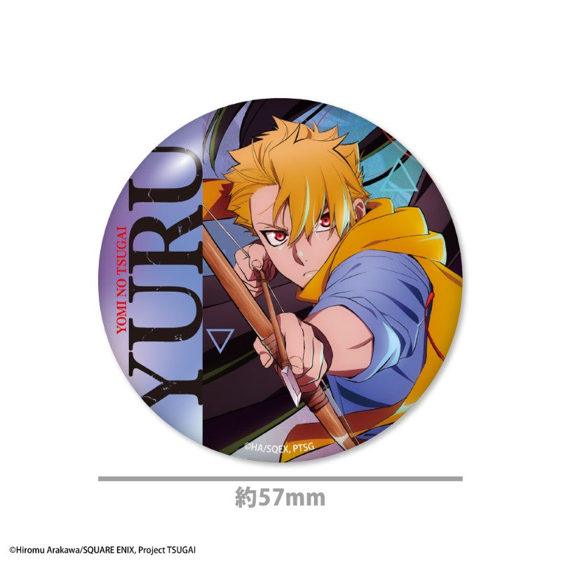 (Goods - Badge) Daemons of the Shadow Realm Iridescent Button Badge Set of 2 Yuru & Asa Key Visual