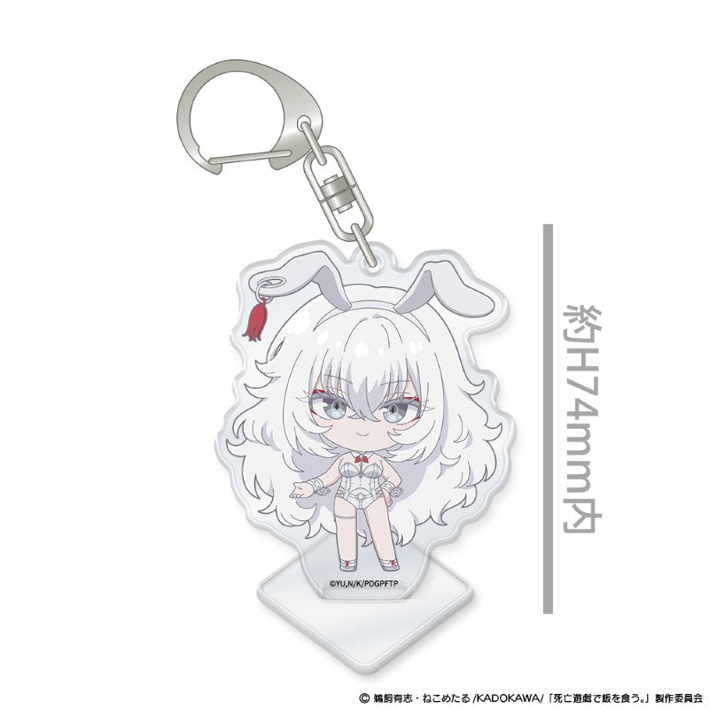 (Goods - Acrylic Stand) Playing Death Games to Put Food on the Table Charm de Stand! Hakushi