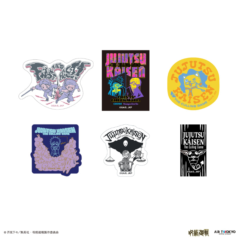(Goods - Sticker) Jujutsu Kaisen - Culling Game Sticker Set