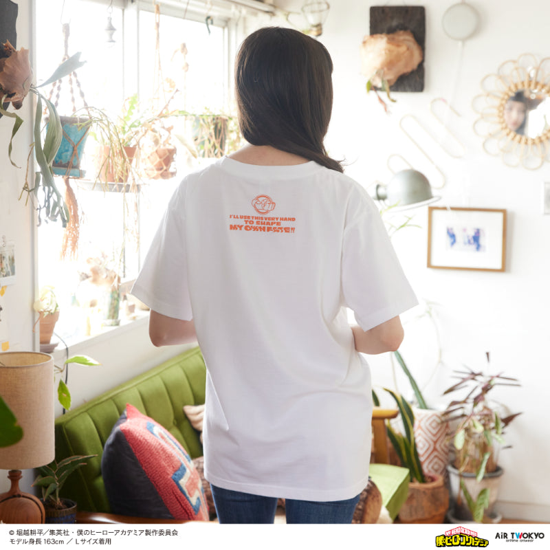 (Goods - Shirt) My Hero Academia Season 4 Scene Art T-shirt 1 (Izuku Midoriya & All Might)