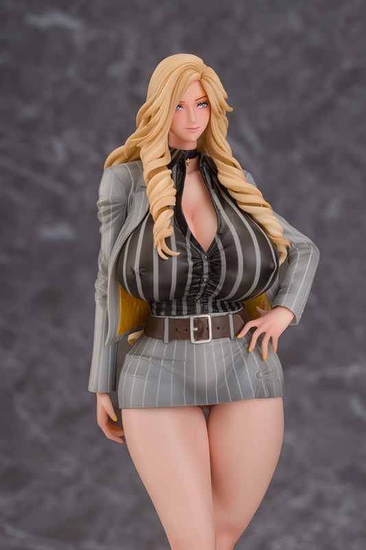 (Bishojo Figure) Gal Ane Shachou to Harem Office Nishigori Ai (Grey Suit Ver.) Wholesome Ver. 1/7 Complete Figure