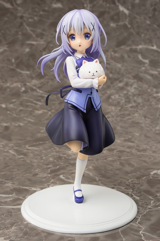 (Bishojo Figure) Is the order a rabbit?? Chino (Cafe Style) 1/7 Complete Figure (Re-release)