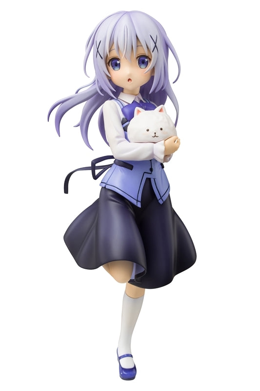 (Bishojo Figure) Is the order a rabbit?? Chino (Cafe Style) 1/7 Complete Figure (Re-release)