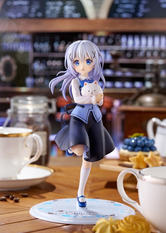 (Bishojo Figure) Is the order a rabbit?? Chino (Cafe Style) 1/7 Complete Figure (Re-release)